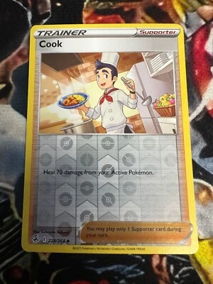 Cook 228/264 Swsh08: Fusion Strike Reverse Holo - Image 1 of 2