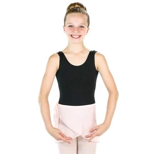 Falda envolvente de baile de ballet de gasa con corbata en la cintura para niñas Danzcue - Imagen 1 de 8