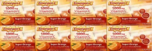 Emergen-C 1000mg Vitamin C 240 PACKETS  * Orange/Tangerine/Raspberry Flavor * - Picture 1 of 9