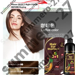 MEIDU  Instant Hair Dye Shampoo 3 in 1-Herbal Ingredients Gift Fast US SHIPPING - Picture 1 of 24