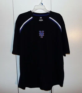Camisa MLB NY Met's MLB mercancía genuina negra para hombre talla 2XL  - Imagen 1 de 4