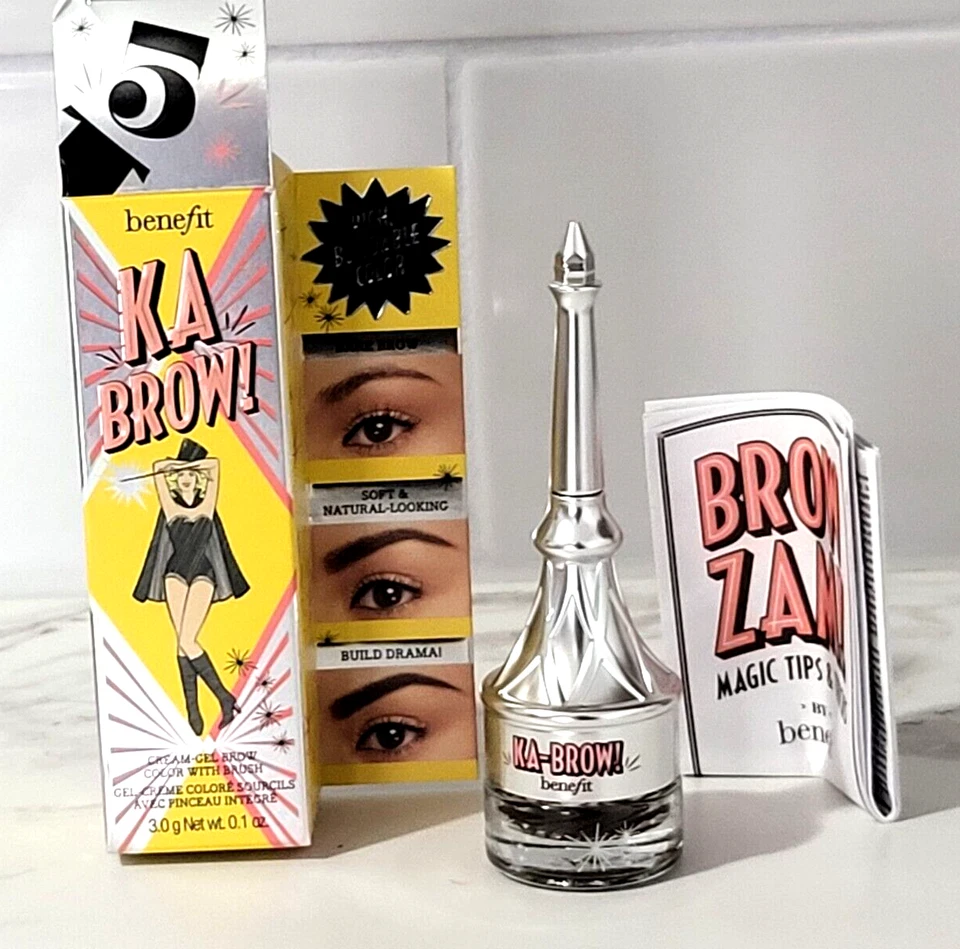 BENEFIT Ka-Brow Cream Gel Brow Color #5 brown/black ~ full size NIB - Image 1 of 1