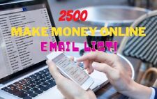 6000 Make Money Online Niche Targeted Active Email List fromUSA, Fast delivery