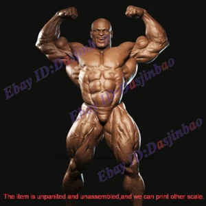 Ronnie Coleman Bodybuilding 1/6 3D Print Model Kit Unpainted Unassembled GK 34cm - Picture 1 of 12