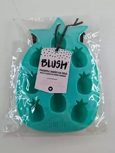 Blush Silicone PINEAPPLE Shaped Ice Mold Tray - BPA Free - Swinger Summer - NWT - Picture 1 of 2