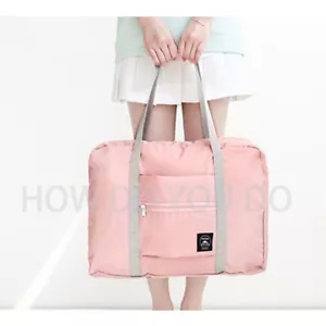 Portable Foldable Travel Storage Luggage Carry-on Big Hand Shoulder Duffle Bag - Picture 1 of 24