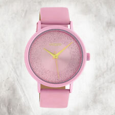 Oozoo Cuero Reloj de Mujer C10579 Análogo Cuarzo Pulsera Rosa Relojes UOC10579