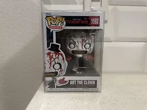 Funko Pop The Terrifier 1592 Art The Clown David Howard Thornton w/ Protector - Picture 1 of 4