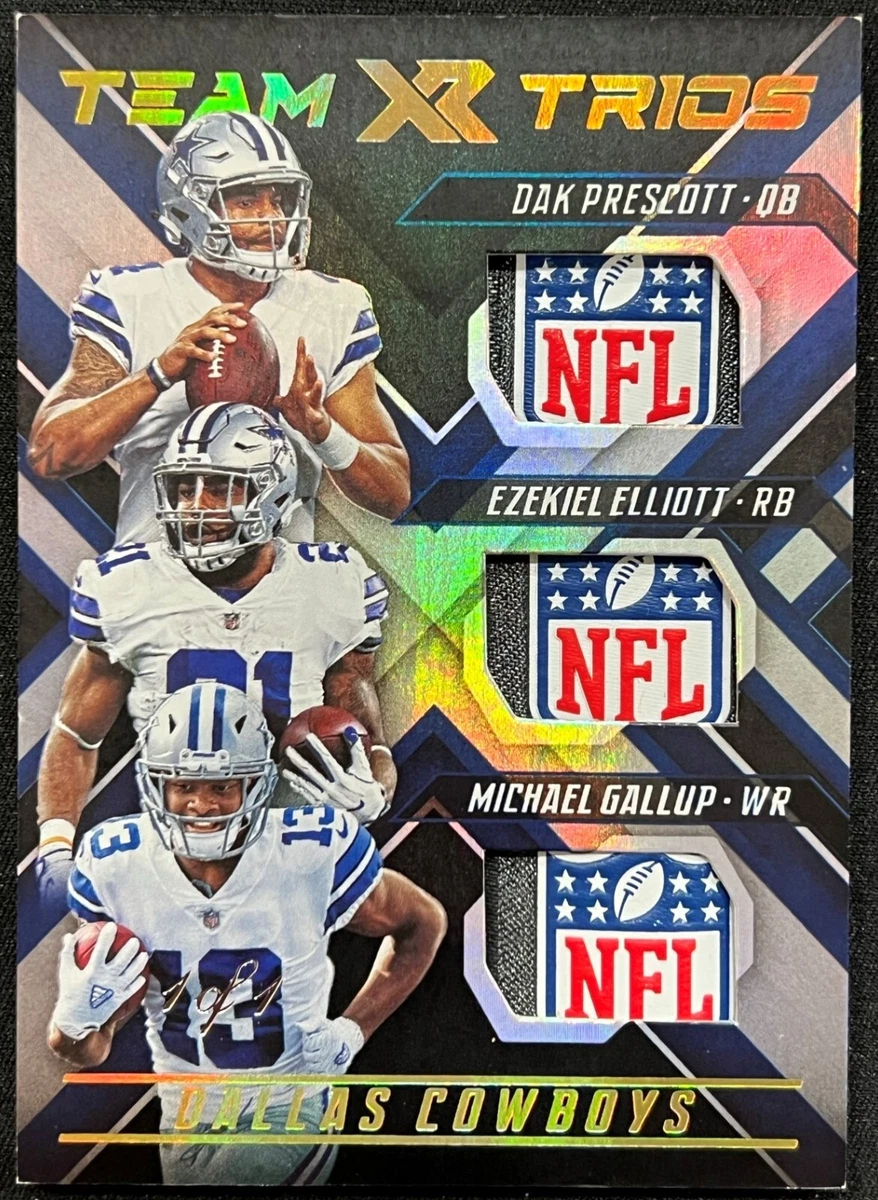 Panini Ezekiel Elliott Football Sports Trading Card Singles for