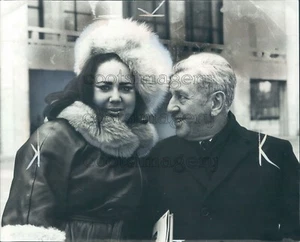 1971 Press Photo Opera Singer Muriel Costa Greenspon Composer Sam Morgenstern - Picture 1 of 2