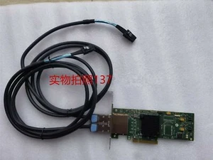 LSI 9200-8e 6Gbps HBA IT Mode ZFS FreeNAS unRAID NoROM + 2* SFF8088 TO SFF8087 - Picture 1 of 6