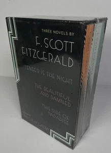F.Scott Fitzgerald 3 Novels Tender, Beautiful And Damned, Side Of Paradise - Picture 1 of 6