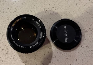 Minolta MC Rokkor - X PG 50mm F1.4 Objektiv Top Zustand aus XE-7 - Bild 1 von 6