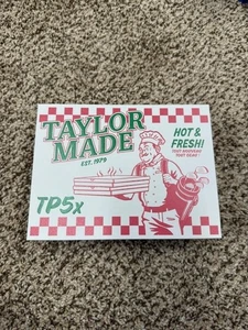 NEU TaylorMade TP5x Pizza PIX Hot & Fresh 1 Dutzend Golfbälle KOSTENLOSER VERSAND - Bild 1 von 2