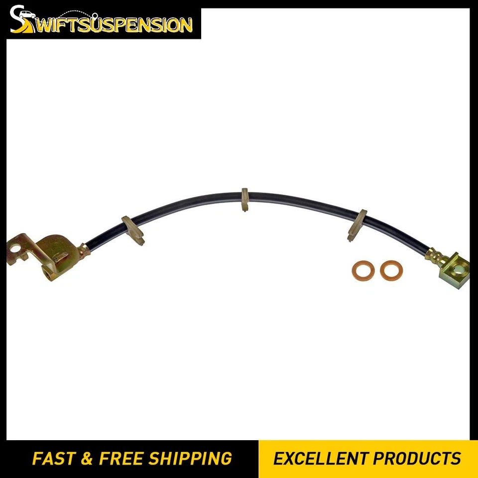 Manguera hidráulica de freno delantero izquierdo Dorman para Ford Thunderbird 2002 2003 2004 2005 Foto 1 de 3
