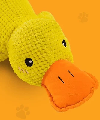 Anti Stress Ente Hundespielzeug Ente für Hund Gr. L ca 45x38cm ca 295g NEU OVP - Bild 1 von 3