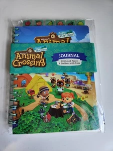 Nintendo Animal Crossing New Horizons 120 Page Journal With Dividers - Picture 1 of 7