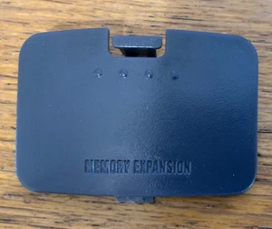 Gris Nintendo 64 Jumper Pak Tapa N64 Pack Memoria Expansión Cubierta Repuesto - Imagen 1 de 2