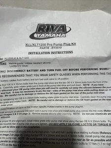 PUMP SEAL KIT Fit For YAMAHA XLT1200/800 & XL1200LTD RY2519 - Picture 1 of 2