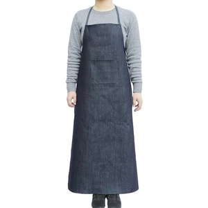 Thickened Work Apron Wear-resistant Kitchen Apron Fashion Cowboy Apron - Picture 1 of 14