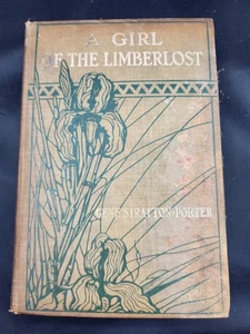 A Girl of the Limberlost Gene Stratton-Porter 1909 True 1st Edition RARE - Foto 1 di 18