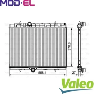 RADIATOR ENGINE COOLING 735630 FOR CITROËN C4/II/Hatchback/Van BERLINGO DS4 1.6L - Picture 1 of 6