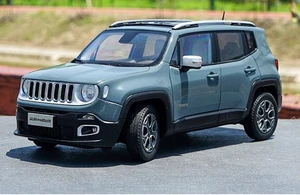 1/18 Scale Jeep Renegade Suv Gray Diecast Car Model Toy Collection Gift - Picture 1 of 6