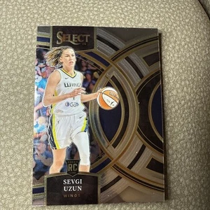 2024 Panini Select WNBA #177 Sevgi Uzun - Premier - Dallas Wings RC - Picture 1 of 2