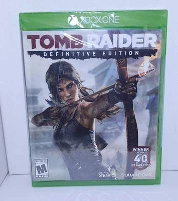 Tomb Raider -- Definitive Edition (Microsoft Xbox One, 2014) New Sealed - Image 1 of 2