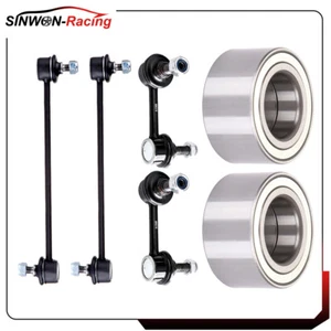 6 piezas para Mitsubishi Lancer 2008-2014 2015 barra estabilizadora delantera extremo eslabón rodamientos de rueda - Imagen 1 de 11