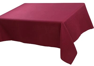Benson Mills Prego Italian Waffle Weave Pattern Fabric Tablecloth Heavy Weight - Image 1 of 2