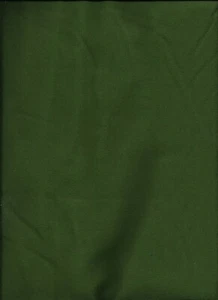 New (Jungle) Dark Green 2 Ply Soft Double Napped Flannel Solid Fabric - 1/4 Yard - Picture 1 of 1