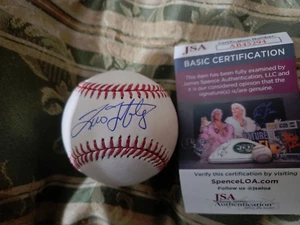 NY Yankees Tino Martinez Autographed Major league baseball JSA Certified - Picture 1 of 2