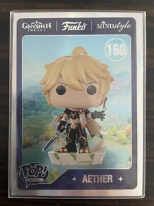 Aether Foil Promo Card #160 SDCC 2022 Exclusive Mindstyle Funko Genshin Impact - Bild 1 von 2