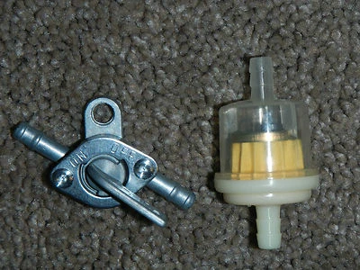 AFTERMARKET FUEL VALVE PETCOCK FRAME MOUNT FILTER #1 HONDA CB 100 125 250 500 - Image 1 of 4