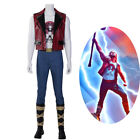Thor 4 Love and Thunder Thor Costume Cosplay Suit Ver1 Red Jacket