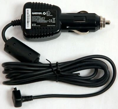 NUEVO GENUINO Garmin Nuvi GPS Mini-USB Cargador de Coche Adaptador 1480C 1490T 2250LT 3750 Foto 1 de 3