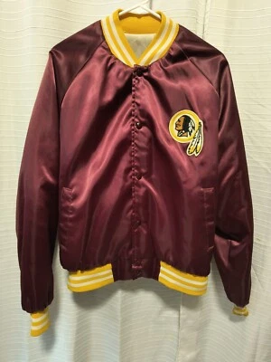 Chaqueta Bomber Vintage Washington Redskins Chalk Line Talla Grande Foto 1 de 4