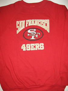 Vintage 1980s NFL San Francisco 49ers Sweatshirt Men's XL Logo 7 Made in USA