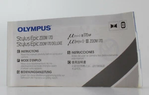Olympus mju II 170 VF / zoom 170 / Stylus Epic Mode D'emploi (Réf#V-251) - Picture 1 of 1