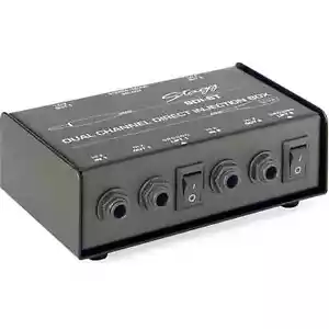 Stagg 2-Channel Passive DI Box with Mono/Stereo Switch - Picture 1 of 1