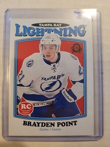 2016 17OPC O Pee Chee Retro Blank back Brayden Point Tampa Bay Lightning