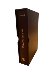 SIGNED LIMITED #70/100 "NAKED EMPIRE" Terry Goodkind TOR Leather bound - Picture 1 of 6