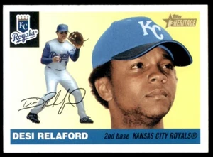 2004 Topps Heritage #369 Desi Relaford - Foto 1 di 2