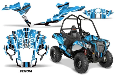 Graphic Stickers Decals For Polaris Sportsman ACE 325 570 2014-2016 Venom AQU - Image 1 of 2