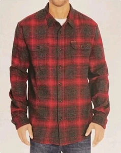 ORVIS MEN'S FLANNEL PLAID SHIRT/JACKET (NIGHT PLAID RIO RED,XL)NWT - Picture 1 of 3
