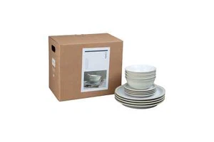 Denby - Linen - 12 Piece Dinner Set - 256320N - Picture 1 of 3
