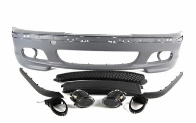 FRONT BUMPER M SPORT BMW 3 series E46 M TECH STYLE SET M FOGS SALOON ESTATE - Image 1 of 4