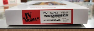 JV Models 2024 HO Scale Haliburton Engine House Kit - Picture 1 of 4