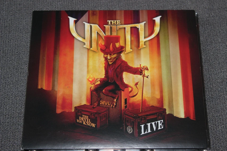 THE UNITY - THE DEVIL YOU KNOW - LIVE - CD / Digi TOP -Gamma Ray,AOR/Melodicrock - Bild 1 von 1